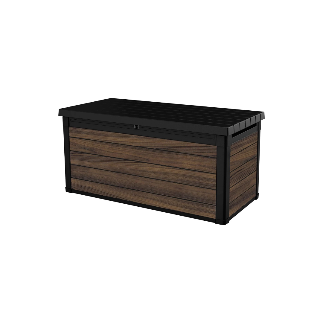 150 Gal Resin Deck Box – Signature Outdoor Storage Rosewood 150 Gal Resin Deck Box – Signature Outdoor Storage Rosewood