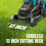 Cordless Electric Lawn Mower 20 V – 13.2” 5-Height Adjustment - Image 4