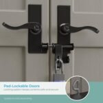 8×10 FT Tremont Resin Shed – Double Doors Vanilla & Slate - Image 7