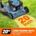 20” Gas Lawn Mower – 144 Cc 4-Cycle Push Type for Yard & Garden - Image 4