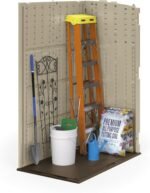 54 Cu Ft Vertical Plastic Shed – Durable Outdoor Storage Unit - Image 10